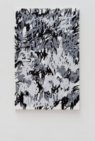 Wald, 2015 Acryllack auf Leinwand 190×120cm Schatten