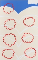 Wolkenskizze, 2015 Acryllack, Acryl auf Leinwand 160×100cm